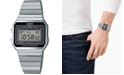 Casio Unisex Digital Stainless Steel Bracelet Watch 35.5mm